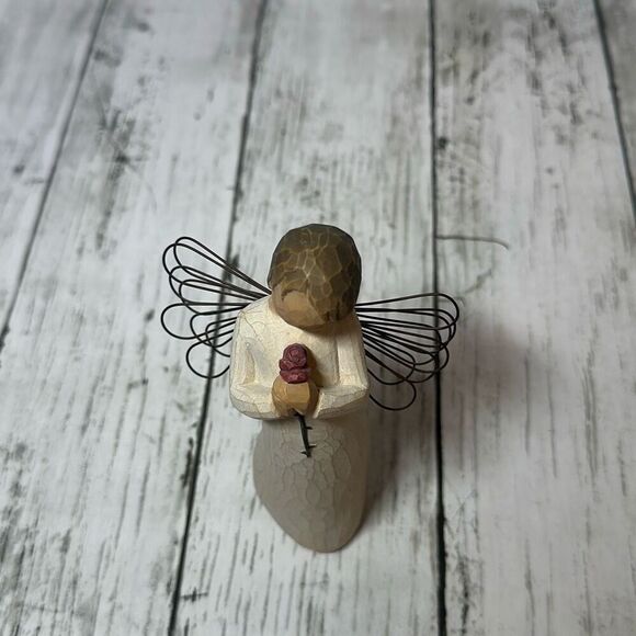 DEMDACO 2002 Willow Tree Loving Figure Ceramic Figurine Susan Lordi - Picture 5 of 5